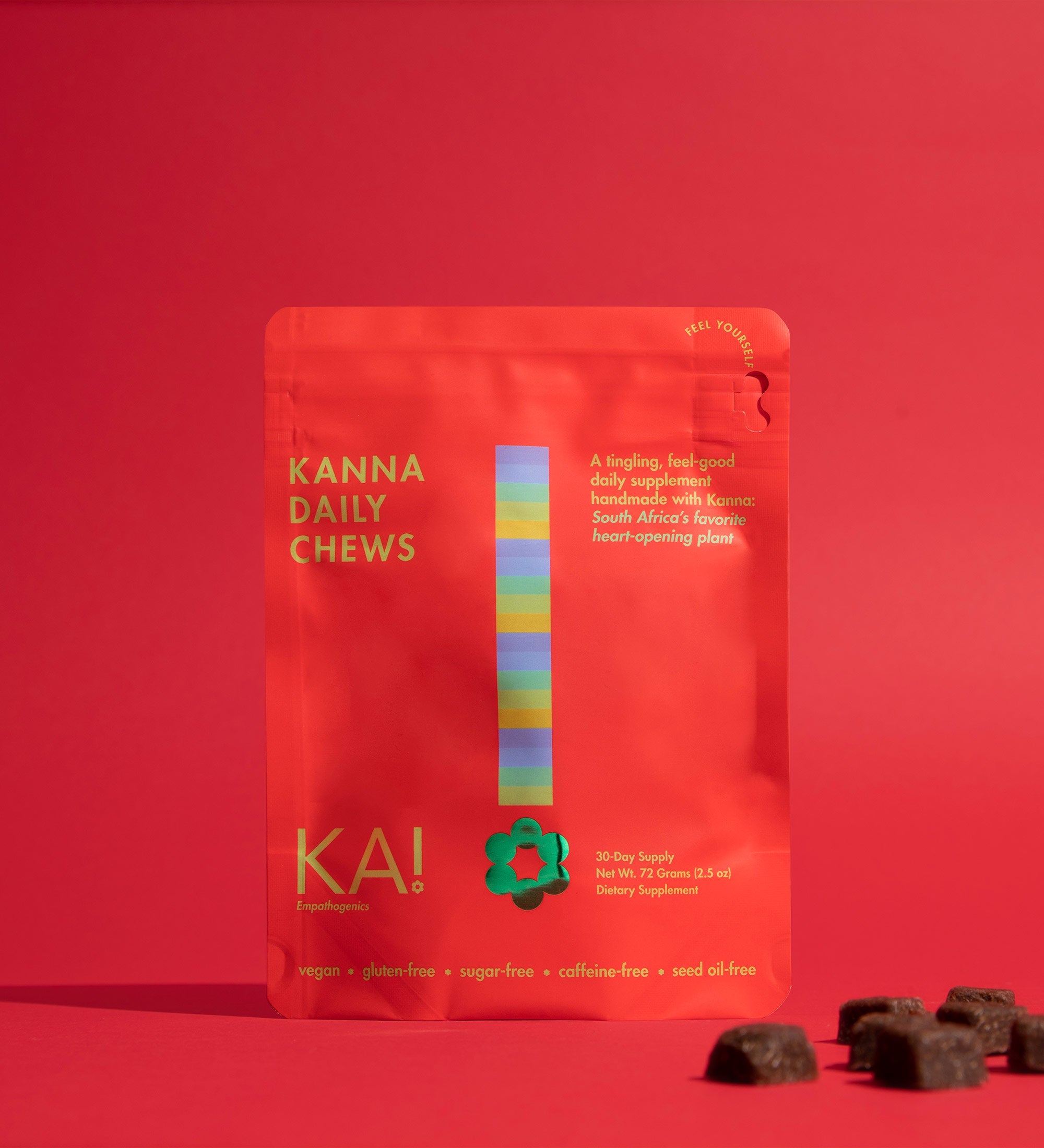 Kanna Daily Chews in Wildberry Mint | KA! Empathogenics